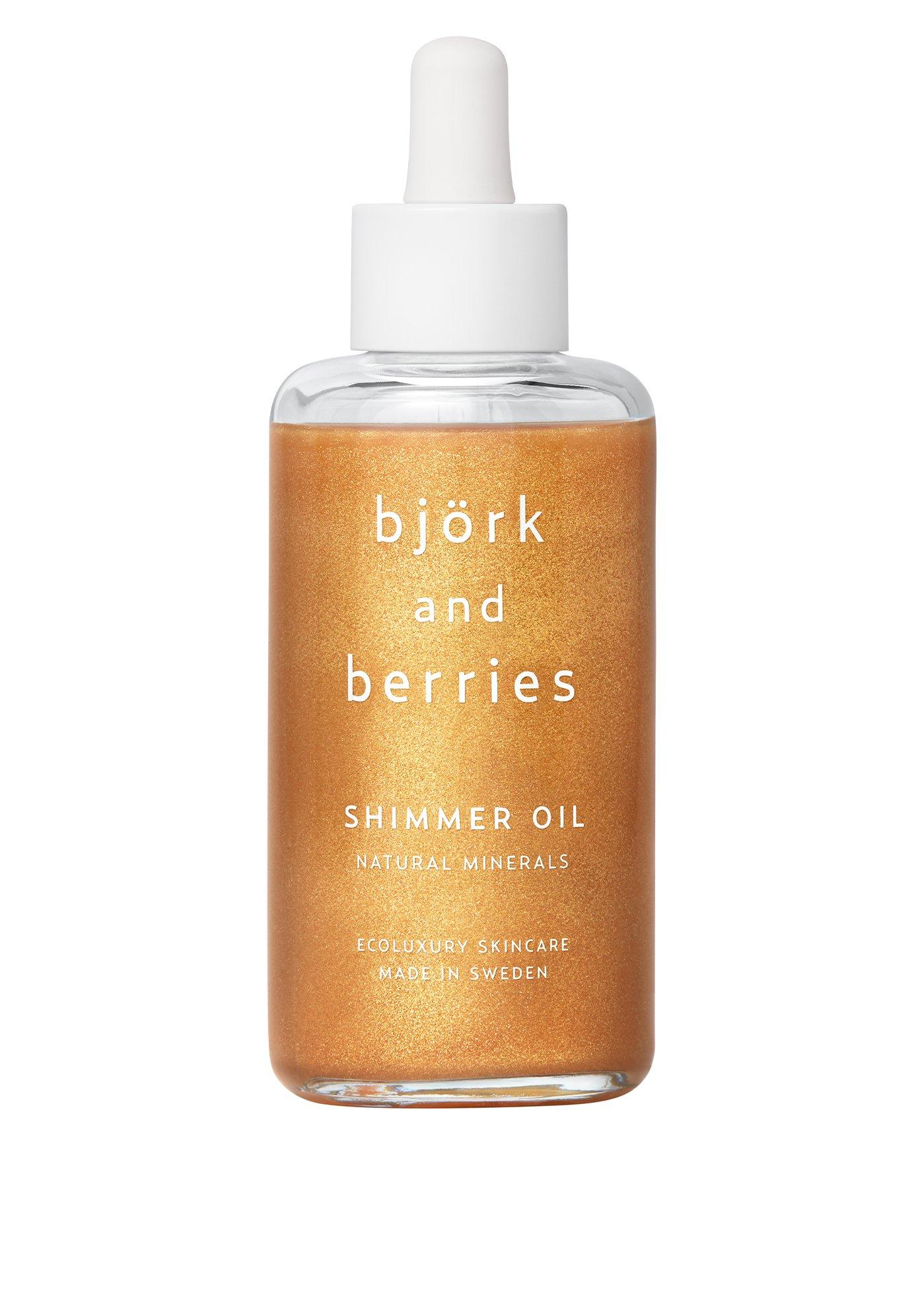 Körperöl Natural Glow Oil Shimmering Damen  100 ml von Björk & Berries