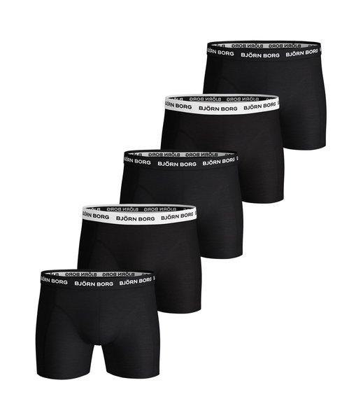 Boxershort Casual Stretch Herren Schwarz M von Björn Borg