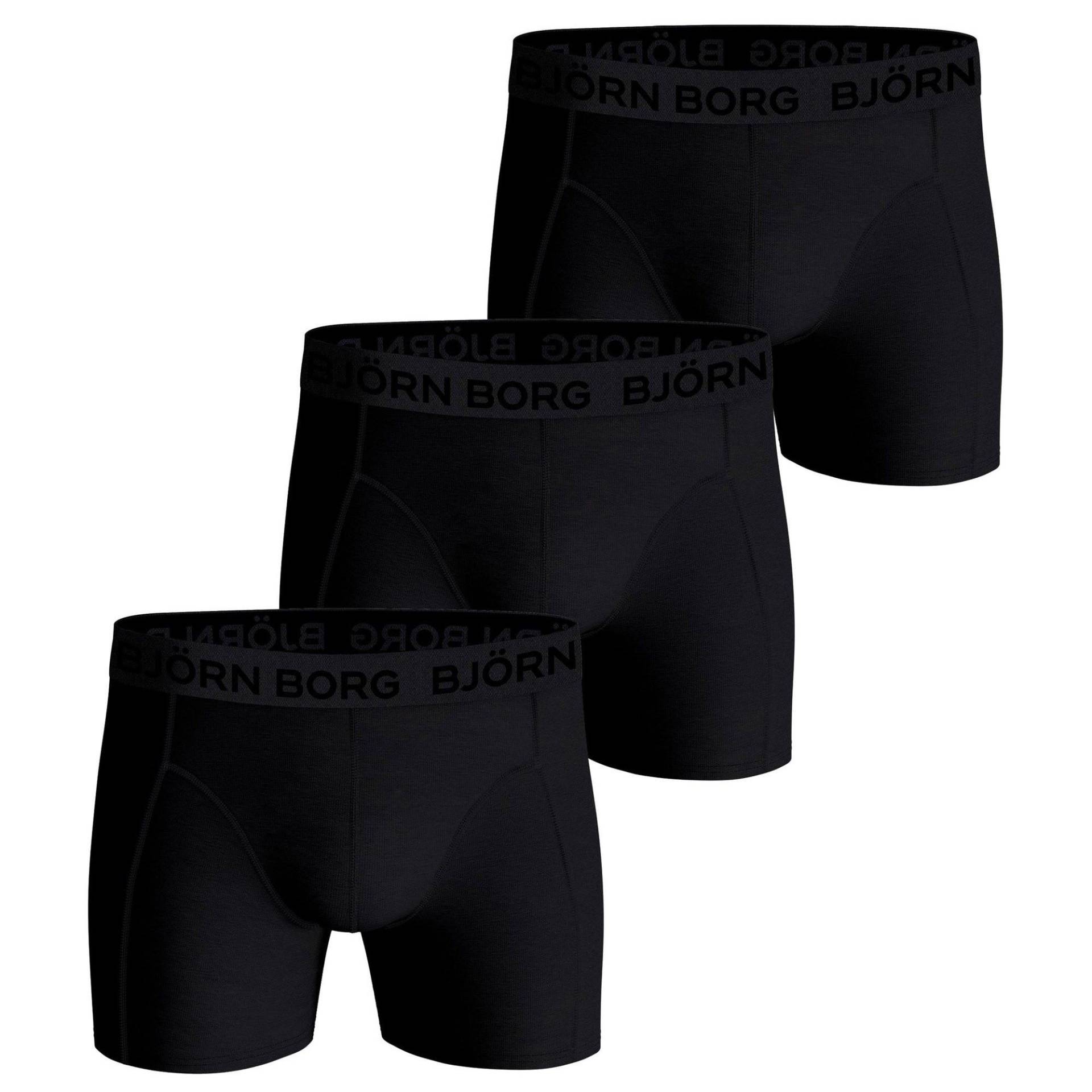 Boxershort Stretch-cotton Stretch Boxer 3p Herren Schwarz XL von Björn Borg