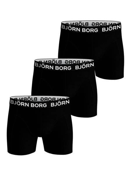 Boxershort 3er Pack Stretch Herren Schwarz XL von Björn Borg