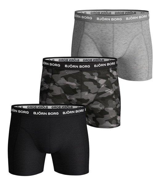 Boxershort Casual Stretch Herren Grau XL von Björn Borg