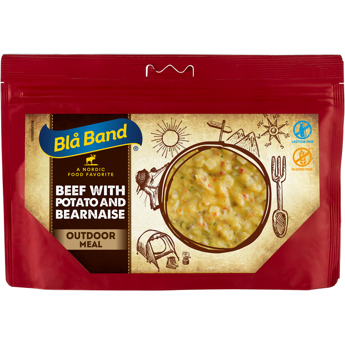 Blå Band Rindfleisch mit Kartoffeln und Béarnaise Blå Band Rindfleisch mit Kartoffeln und Béarnaise von Blå Band