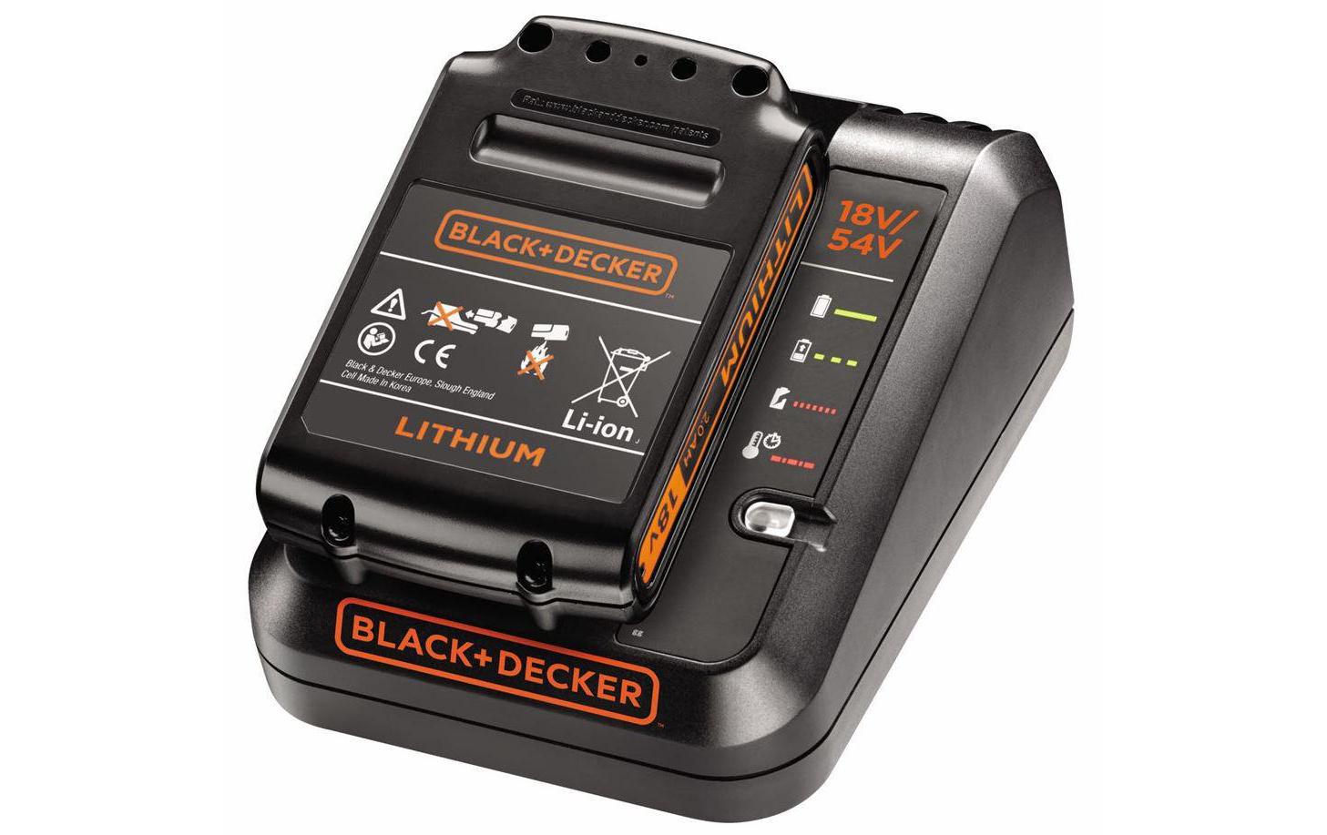 Black + Decker Werkzeug-Akku-Ladetechnik Black + Decker Werkzeug-Akku-Ladetechnik von Black + Decker
