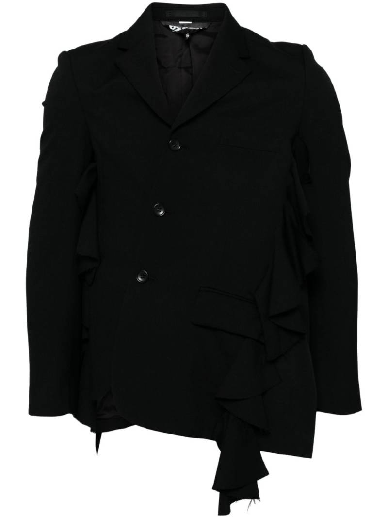 Black Comme Des Garçons asymmetric hem suit von Black Comme Des Garçons