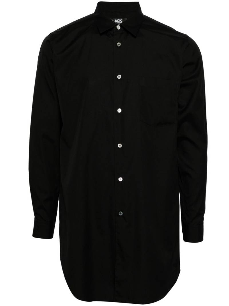 Black Comme Des Garçons classic-collar cotton shirt von Black Comme Des Garçons