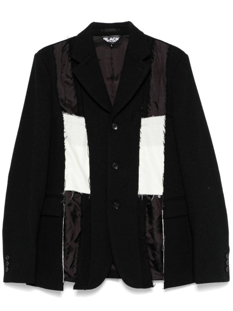 Black Comme Des Garçons deconstructed blazer von Black Comme Des Garçons