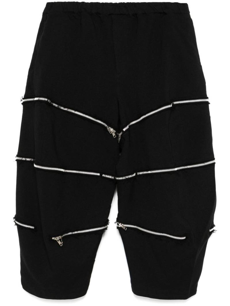 Black Comme Des Garçons detachable-panels trousers von Black Comme Des Garçons