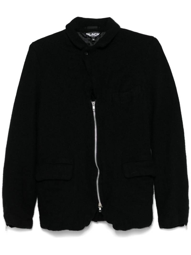 Black Comme Des Garçons felted blazer von Black Comme Des Garçons