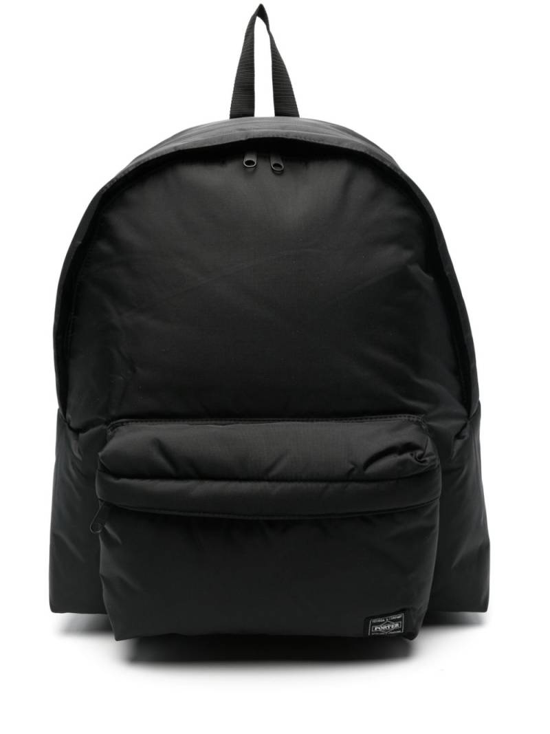 Black Comme Des Garçons logo-tag backpack von Black Comme Des Garçons