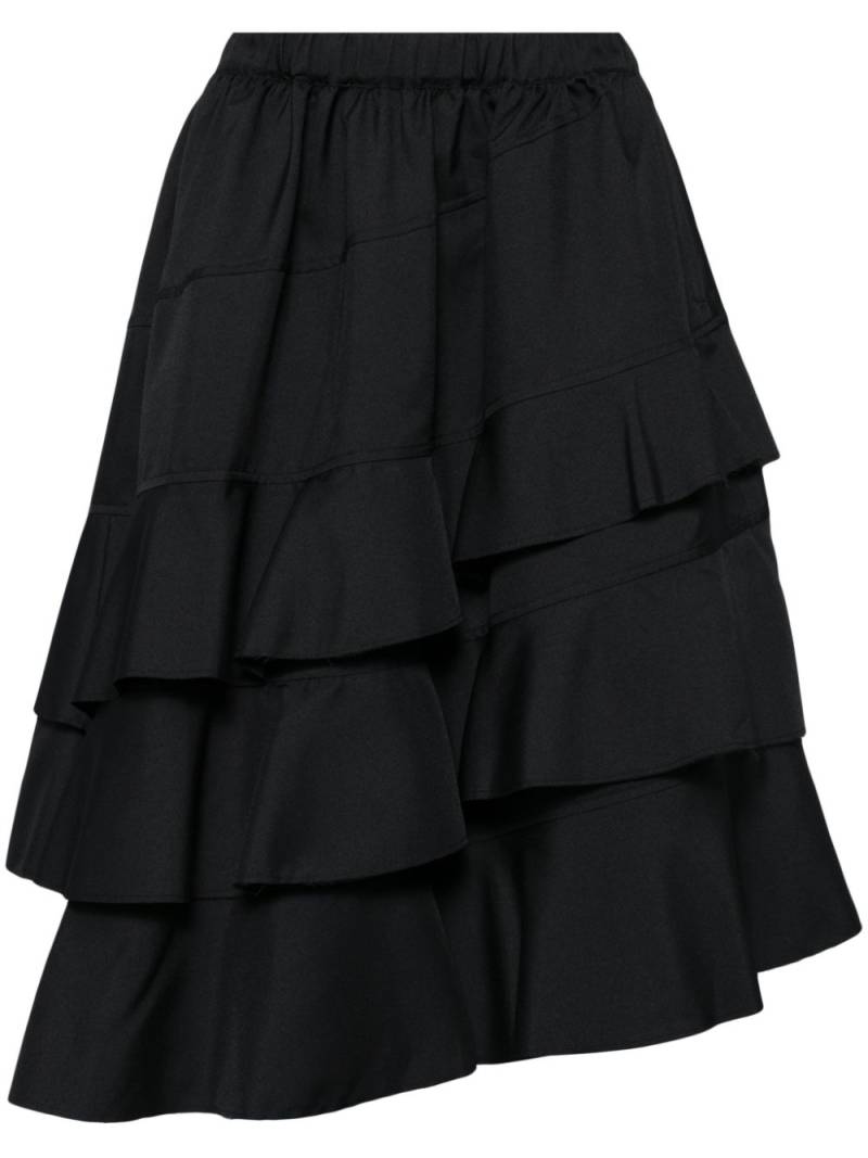 Black Comme Des Garçons ruffle skirt von Black Comme Des Garçons