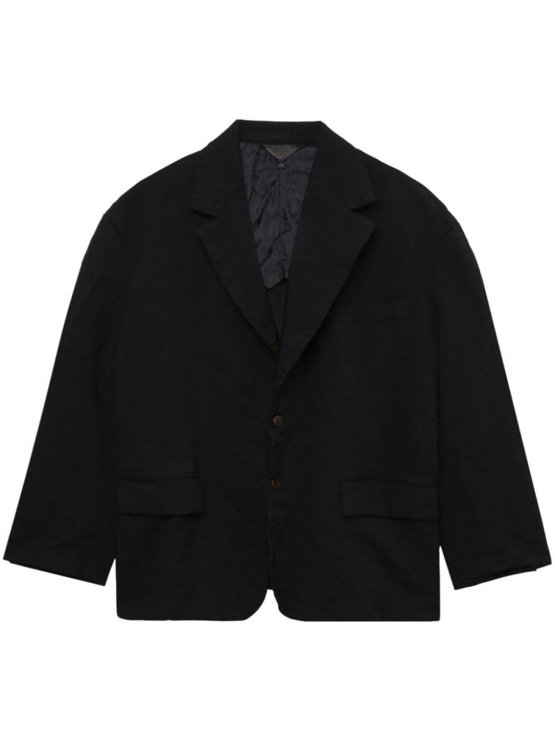 Black Comme Des Garçons single-breasted blazer von Black Comme Des Garçons