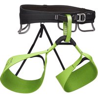 BLACK DIAMOND Herren Klettergurt Solution Harness Honnold Edition grün | L von Black Diamond