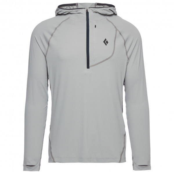 Black Diamond - Alpenglow Pro Hoody - Longsleeve Gr L;M;S;XL grau;orange;rot Black Diamond - Alpenglow Pro Hoody - Longsleeve Gr L;M;S;XL grau;orange;rot von Black Diamond