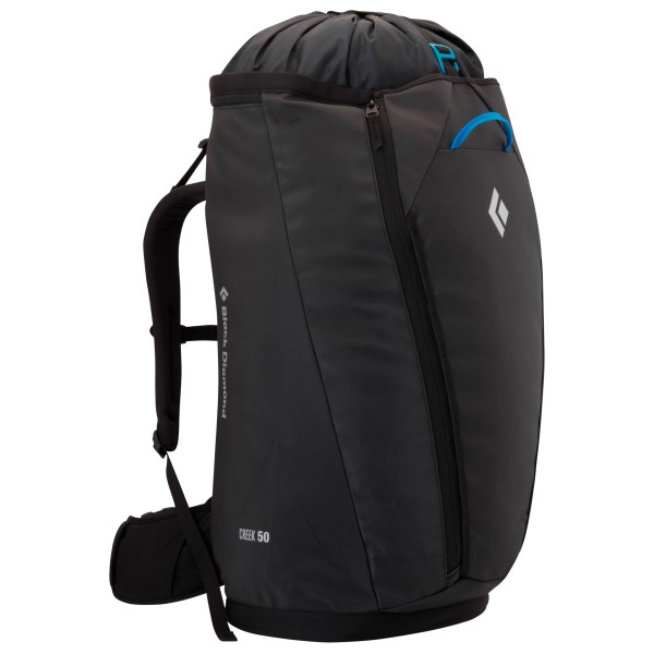 Black Diamond - Creek 50 - Kletterrucksack Gr 48 l - S/M;50 l - M/L schwarz von Black Diamond