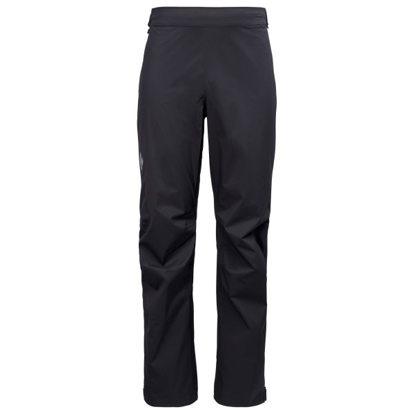 Black Diamond - Fineline Stretch FZ Pants - Regenhose Gr L - Regular schwarz/grau von Black Diamond