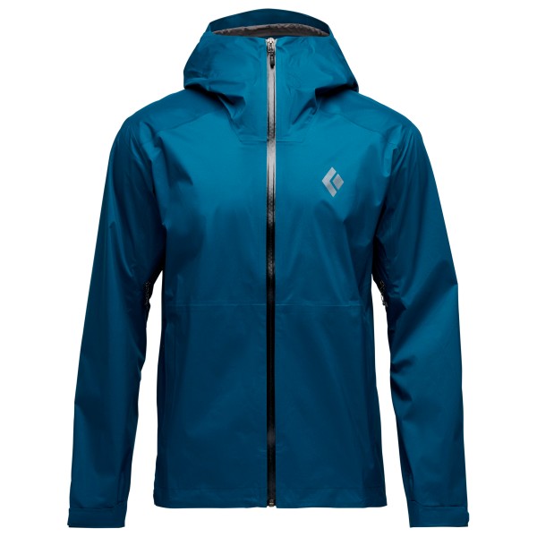 Black Diamond - Fineline Stretch Shell - Regenjacke Gr L blau von Black Diamond