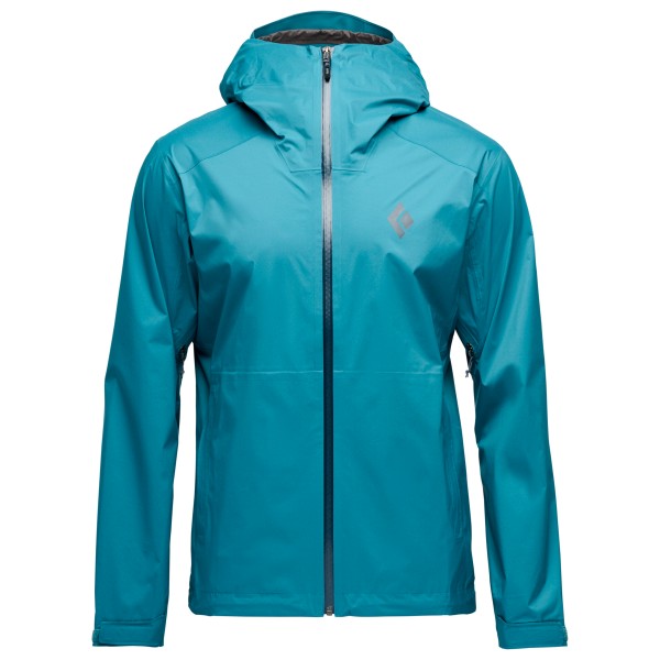 Black Diamond - Fineline Stretch Shell - Regenjacke Gr L türkis von Black Diamond