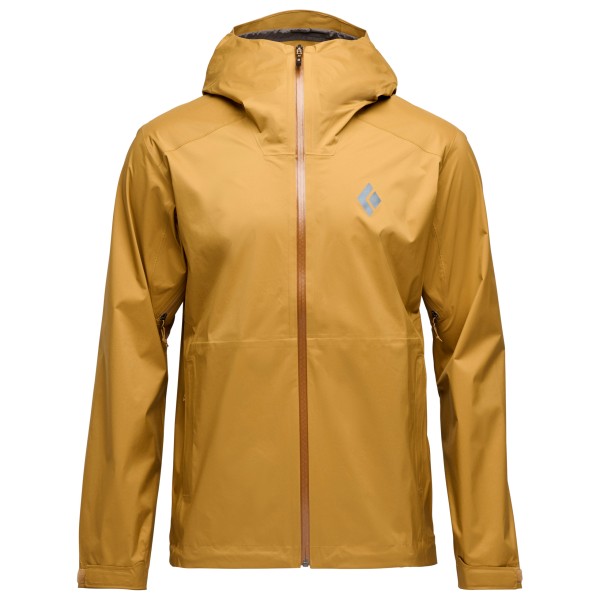 Black Diamond - Fineline Stretch Shell - Regenjacke Gr XL gelb von Black Diamond
