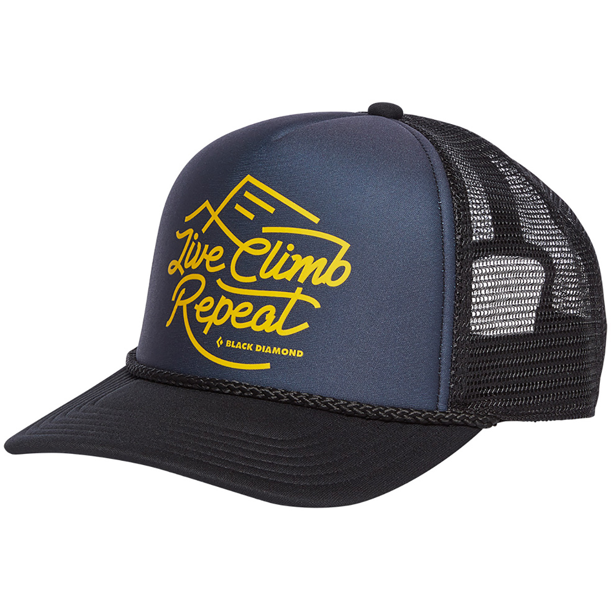 Black Diamond Flat Bill Trucker Cap Black Diamond Flat Bill Trucker Cap von Black Diamond