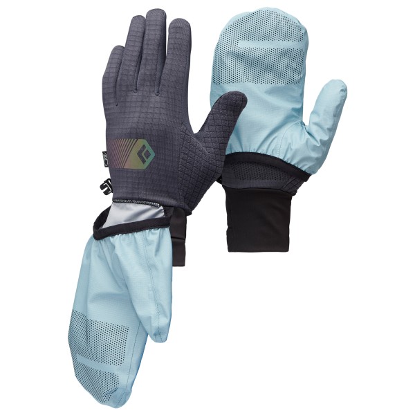 Black Diamond - Gridtech Storm Hood Gloves - Handschuhe Gr M grau von Black Diamond