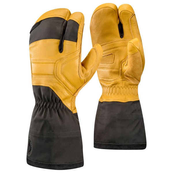 Black Diamond - Guide Finger Gloves - Handschuhe Gr L;M;S;XL;XS grau/schwarz;schwarz von Black Diamond