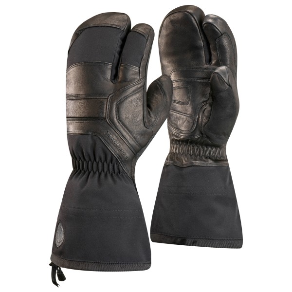 Black Diamond - Guide Finger Gloves - Handschuhe Gr L grau/schwarz von Black Diamond