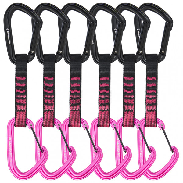 Black Diamond - Hotforge Hybrid Quickpack - Express-Set Gr 12 cm rosa von Black Diamond