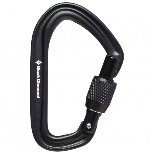 Black Diamond - Hotforge Screwgate Carabiner - Schraubkarabiner schwarz Black Diamond - Hotforge Screwgate Carabiner - Schraubkarabiner schwarz von Black Diamond