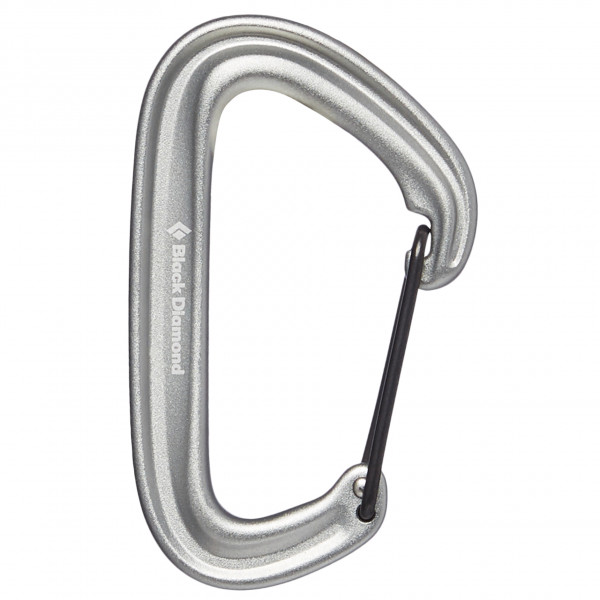 Black Diamond - Litewire Carabiner - Schnappkarabiner grau von Black Diamond