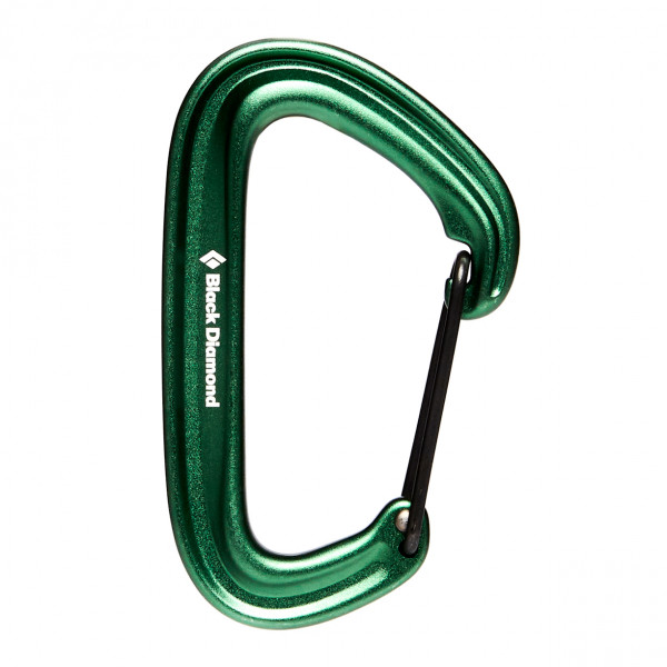 Black Diamond - Litewire Carabiner - Schnappkarabiner grün von Black Diamond