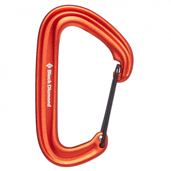 Black Diamond - Litewire Carabiner - Schnappkarabiner rot Black Diamond - Litewire Carabiner - Schnappkarabiner rot von Black Diamond