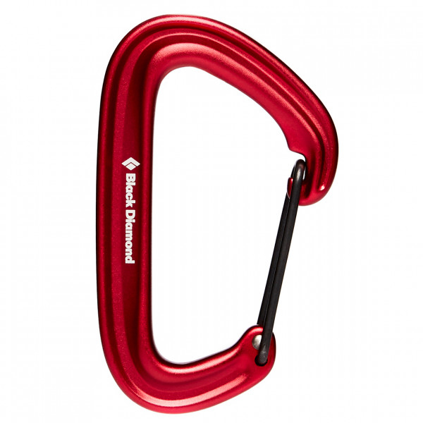 Black Diamond - Litewire Carabiner - Schnappkarabiner rot Black Diamond - Litewire Carabiner - Schnappkarabiner rot von Black Diamond