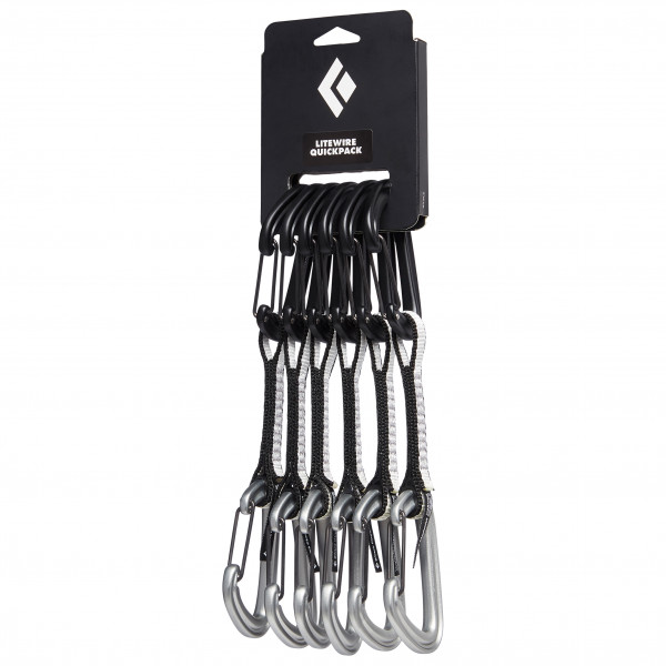 Black Diamond - Litewire Quickpack - Express-Set Gr 12 cm schwarz/grau Black Diamond - Litewire Quickpack - Express-Set Gr 12 cm schwarz/grau von Black Diamond