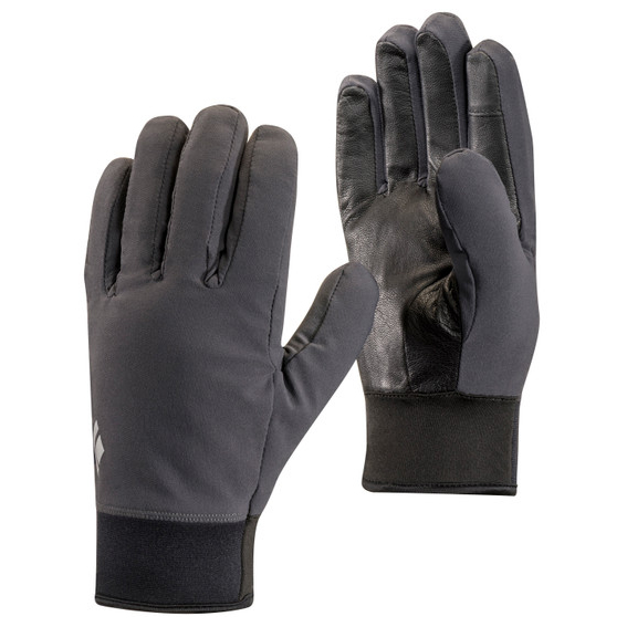 Black Diamond - Midweight Softshell Gloves - Handschuhe Gr M;S;XS grau von Black Diamond