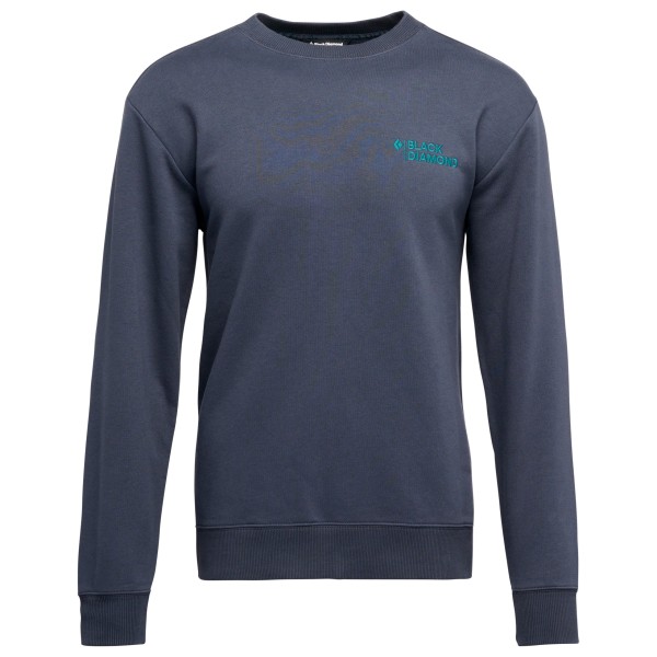 Black Diamond - Mini Stacked Crewneck - Pullover Gr XL blau von Black Diamond