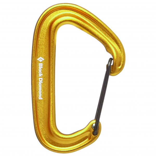 Black Diamond - Miniwire Carabiner - Schnappkarabiner gelb Black Diamond - Miniwire Carabiner - Schnappkarabiner gelb von Black Diamond