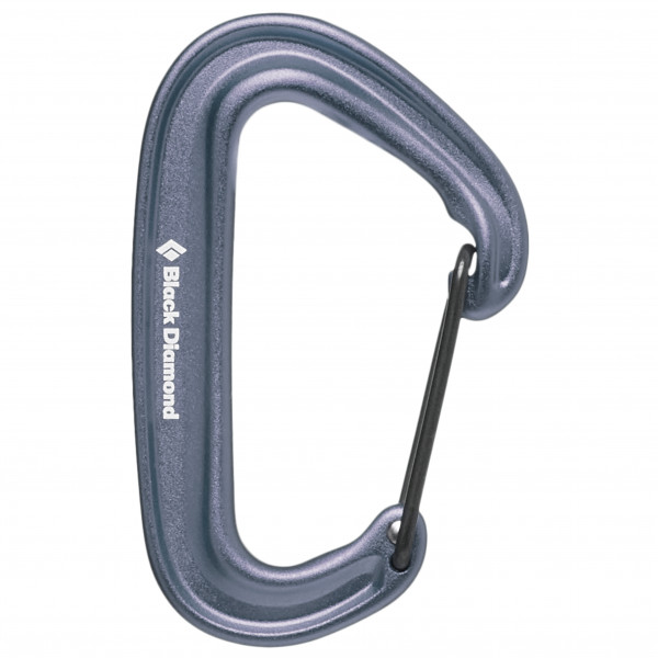 Black Diamond - Miniwire Carabiner - Schnappkarabiner grau von Black Diamond