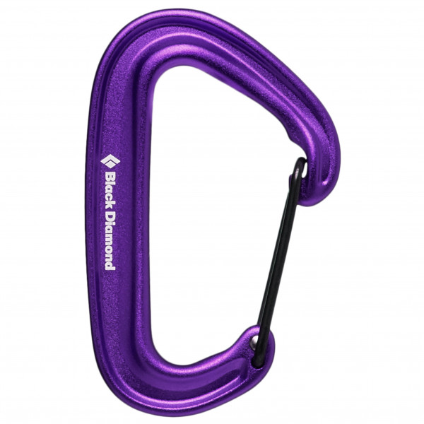 Black Diamond - Miniwire Carabiner - Schnappkarabiner lila von Black Diamond