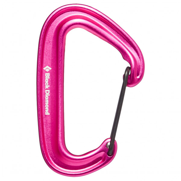 Black Diamond - Miniwire Carabiner - Schnappkarabiner rosa von Black Diamond