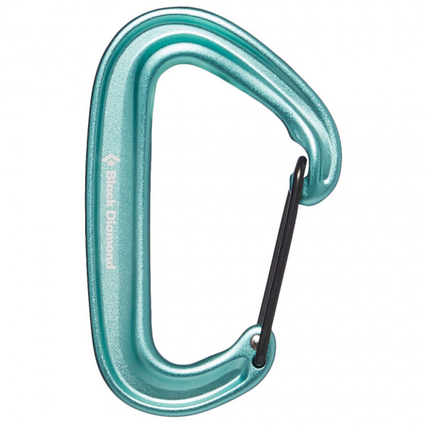 Black Diamond - Miniwire Carabiner - Schnappkarabiner türkis von Black Diamond