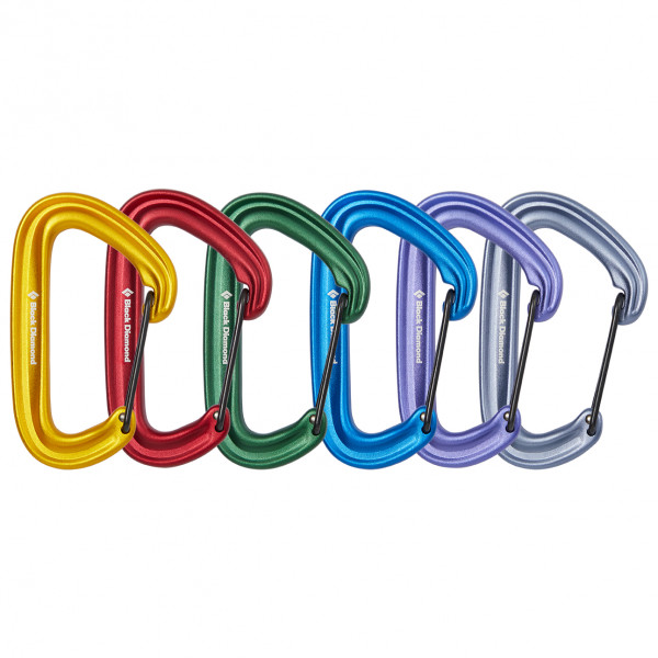 Black Diamond - Miniwire Rackpack - Schnappkarabiner bunt von Black Diamond