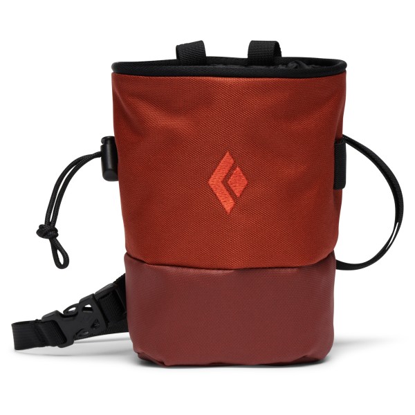 Black Diamond - Mojo Zip Chalk Bag - Chalkbag Gr M/L;S/M grau;rot;schwarz;türkis von Black Diamond