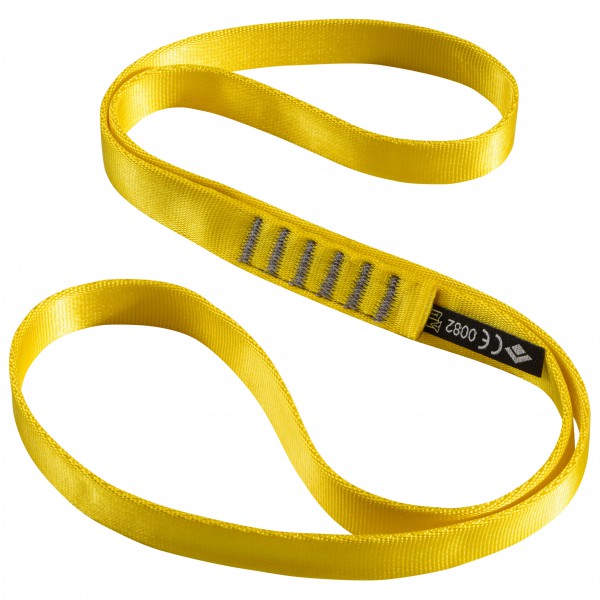 Black Diamond - Nylon Runner 18 mm - Bandschlinge Gr 60 cm gelb Black Diamond - Nylon Runner 18 mm - Bandschlinge Gr 60 cm gelb von Black Diamond