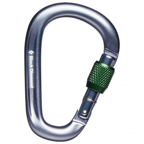 Black Diamond - Pearlock Screwgate Carabiner - HMS-Karabiner bunt Black Diamond - Pearlock Screwgate Carabiner - HMS-Karabiner bunt von Black Diamond