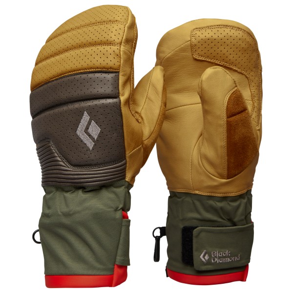 Black Diamond - Progression Mitts - Handschuhe Gr L;S;XL braun von Black Diamond