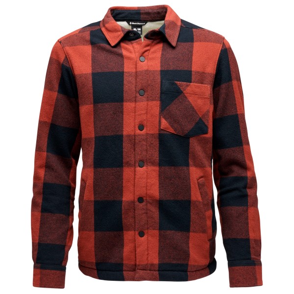 Black Diamond - Project Lined Flannel - Hemd Gr M rot von Black Diamond