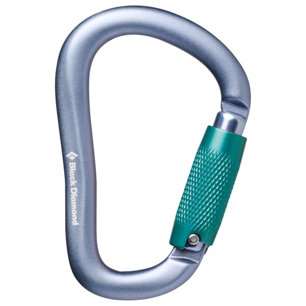 Black Diamond - Rocklock Triple Lock Carabiner - Verschlusskarabiner grau von Black Diamond