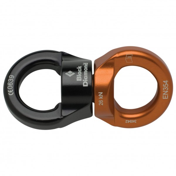 Black Diamond - Rotor - Wirbel schwarz/orange von Black Diamond