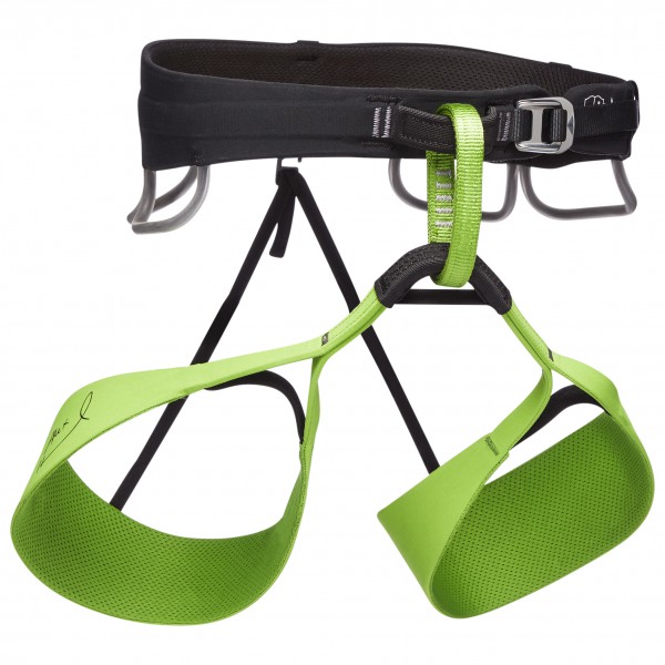 Black Diamond - Solution Harness-Honnold Edition - Klettergurt Gr L;S;XL;XS grün von Black Diamond