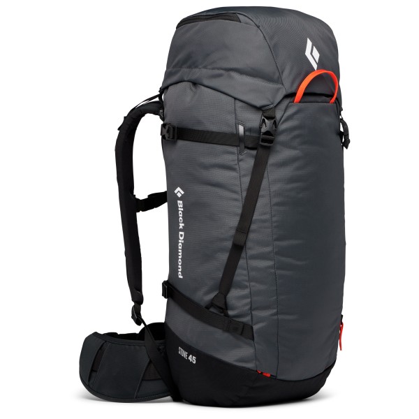 Black Diamond - Stone 45 - Kletterrucksack Gr 43 l - S/M grau von Black Diamond